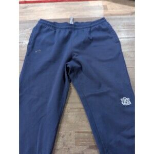 Auburn Tigers Under Armour Joggers Mens XXL Navy Loose Zip Pocket Sweatpants